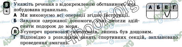 ГДЗ Укр мова 8 класс страница В1 (8)
